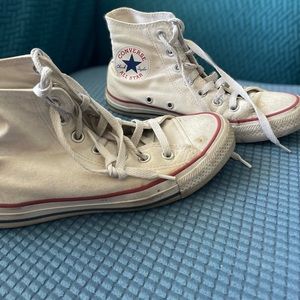White High Top Converse